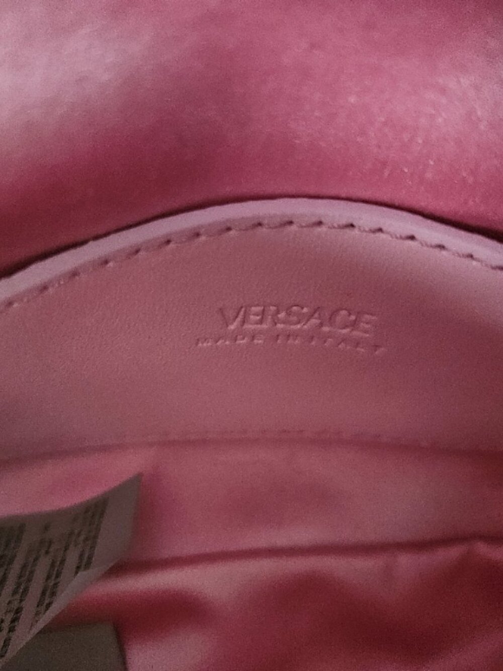 Versace Greca Goddess Quilted Satin Shoulder Bag - Picture 9 of 11